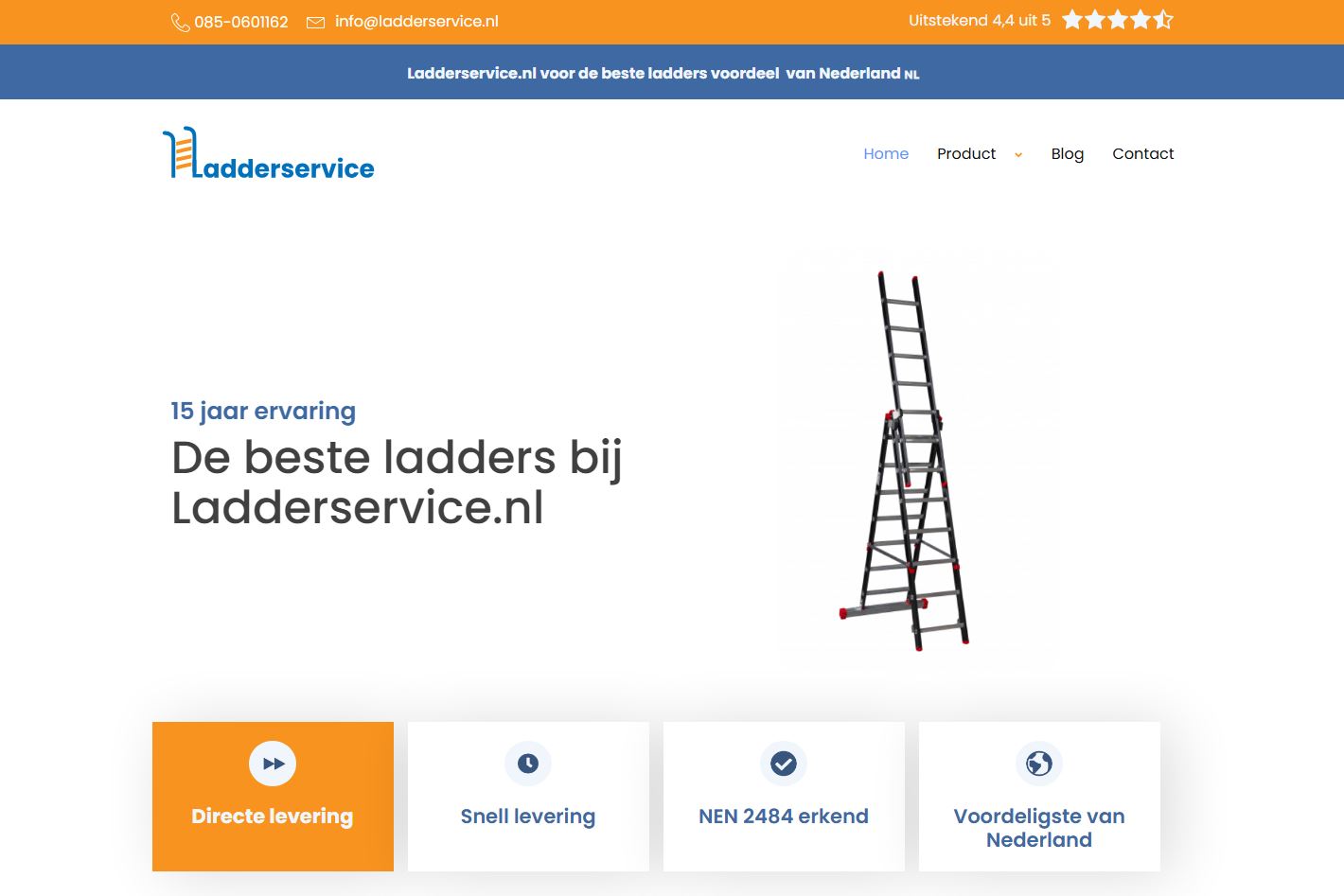 Ladderservice website